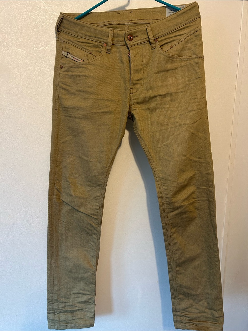 Diesel Belther 0874E slim tapered 29x30 Brown/Tan